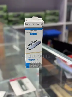Usb3.0 Usb C 8in1 Hub Type C Usb Adapter