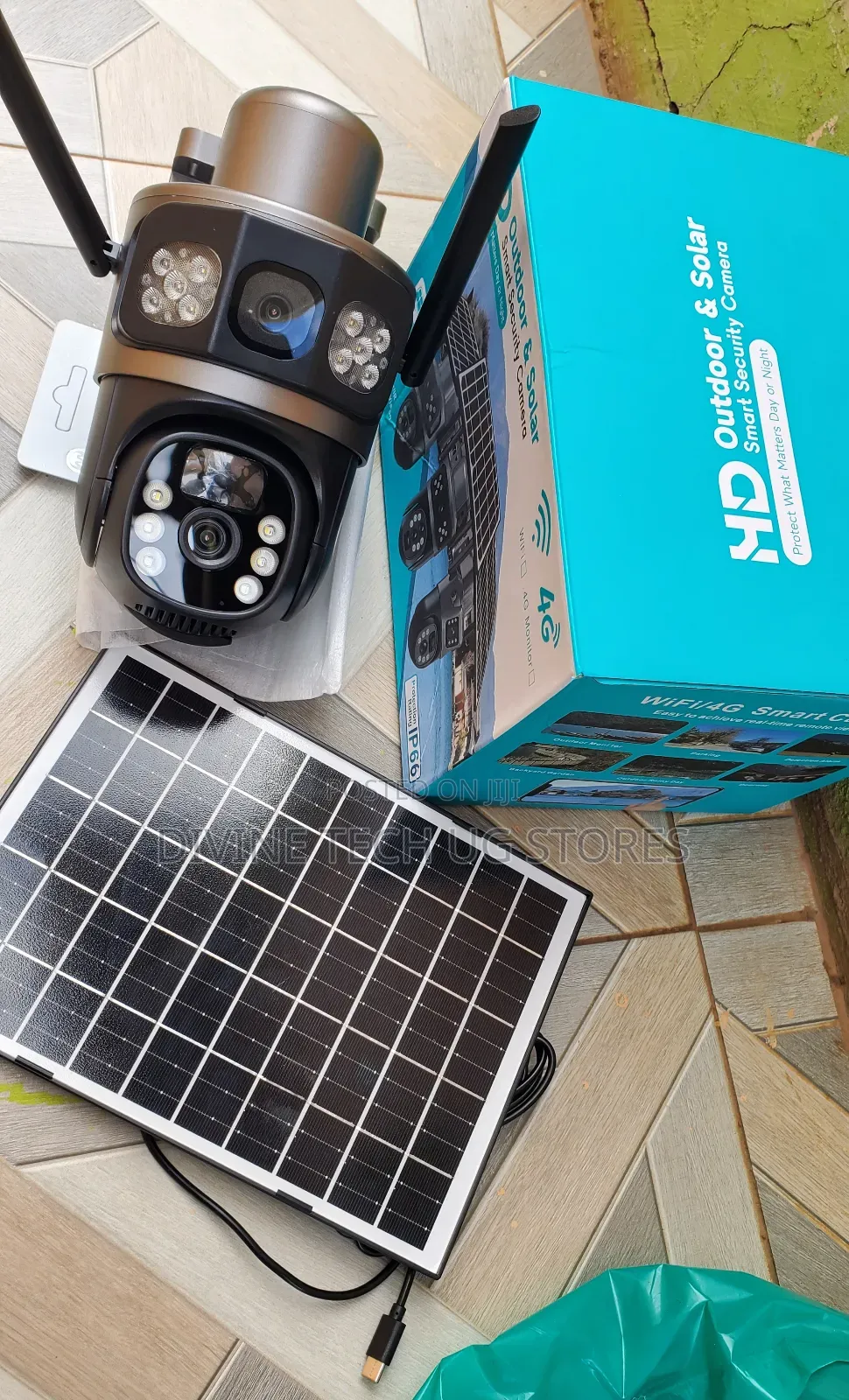 V380 Solar 4G Stand Alone Camera PTZ Outdoor Security Camera