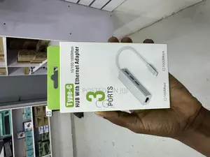 Type C Hub Docking Station With Ethernet Adapter