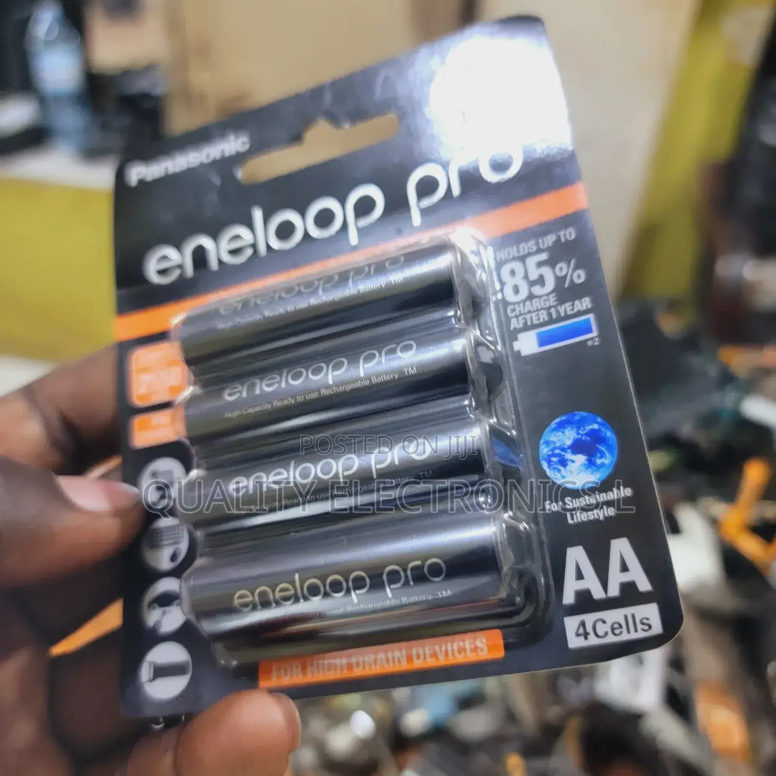 Panasonic Eneloop Pro Rechargeable Batteries AA