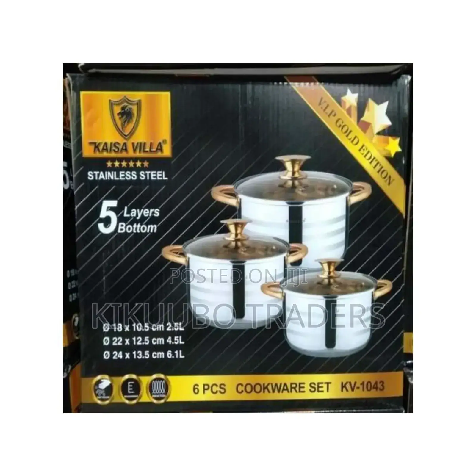 Kaisa Villa 6pcs Cookware Det