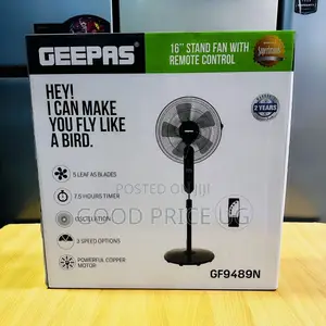 Geepas 16inch Standfan With Remote Control Gf9489n