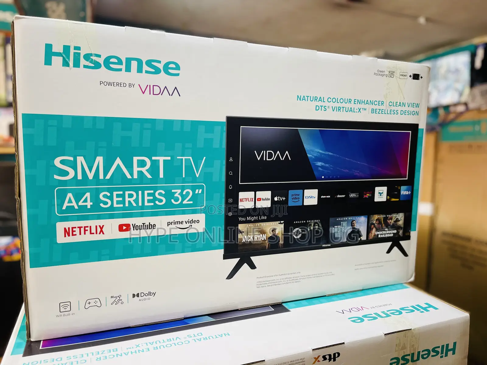 Smart Tv With Bluetooth 32inches Free2air Android