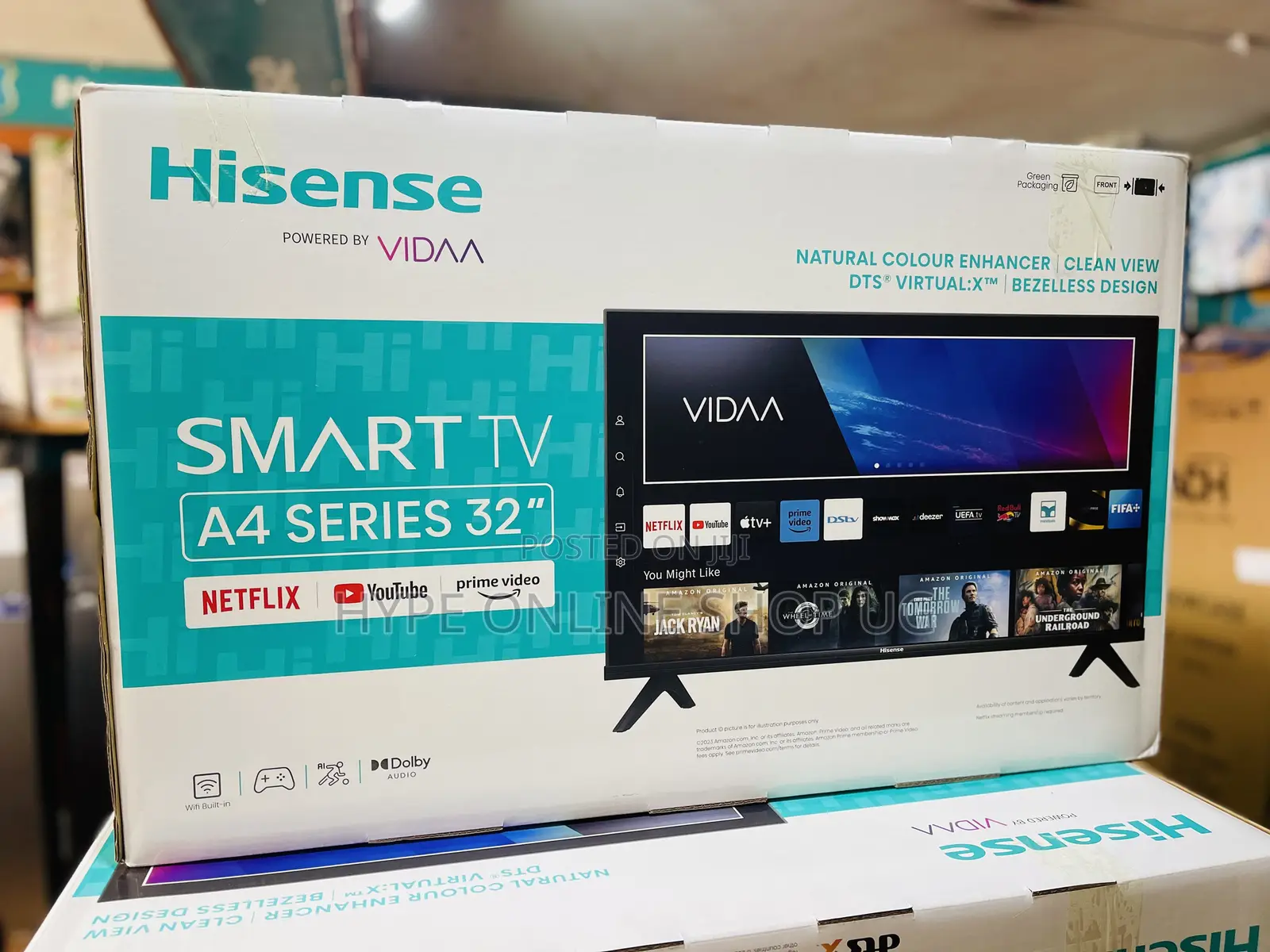 Smart Tv With Bluetooth 32inches Free2air Android