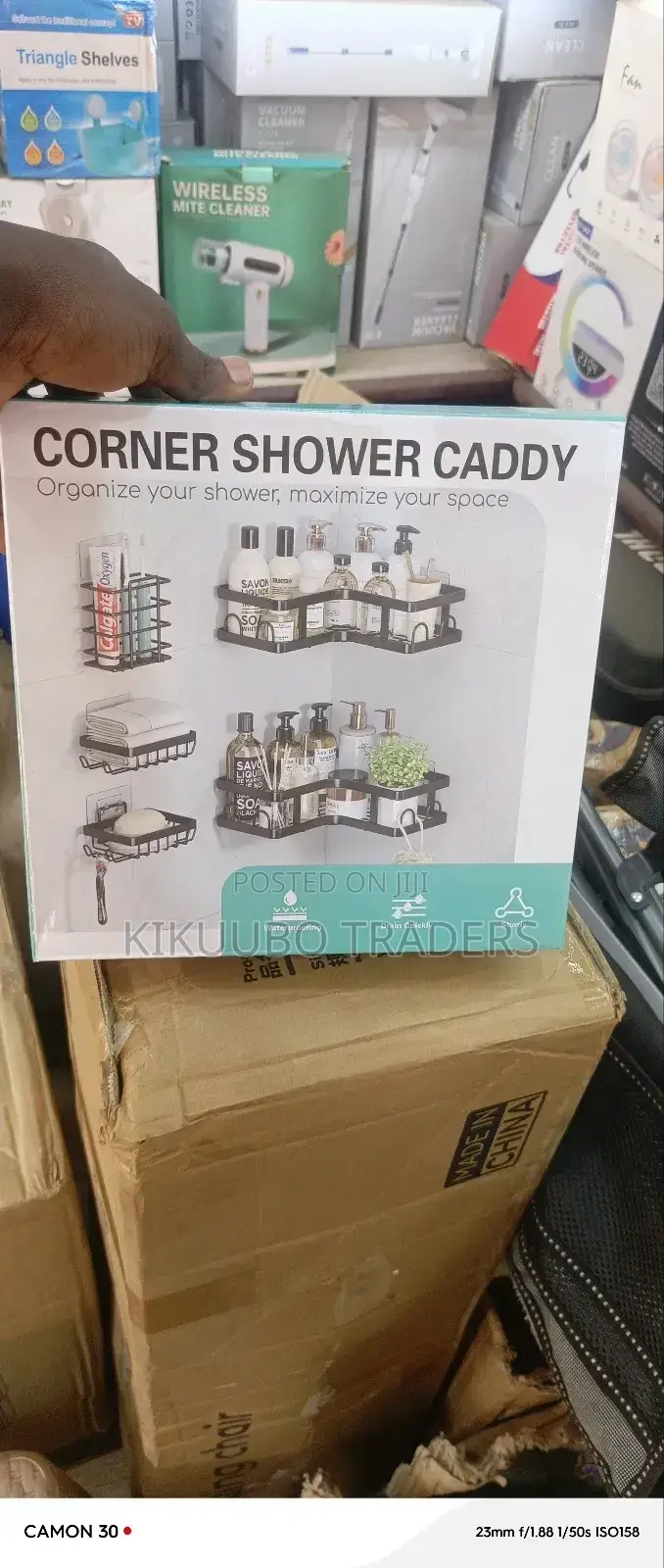 5pcs Corner Shower Caddy