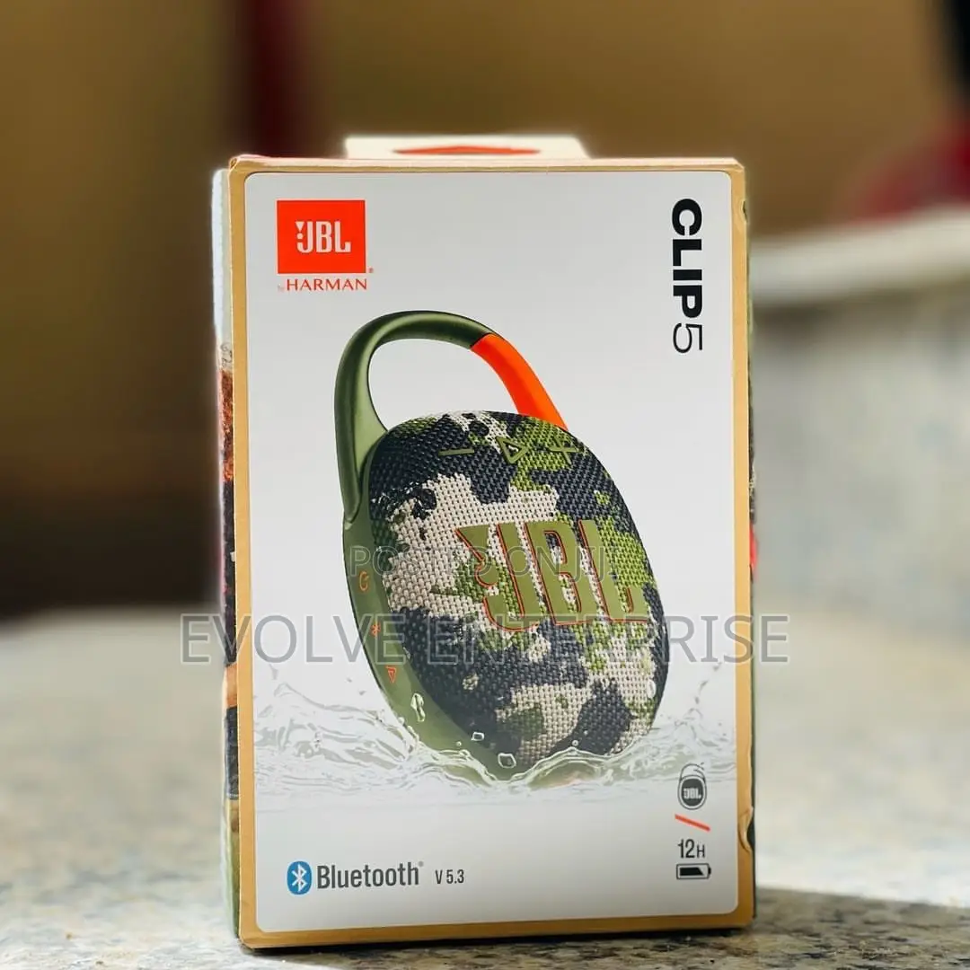 Original JBL CLIP 5 Wireless Bluetooth Portable Speaker