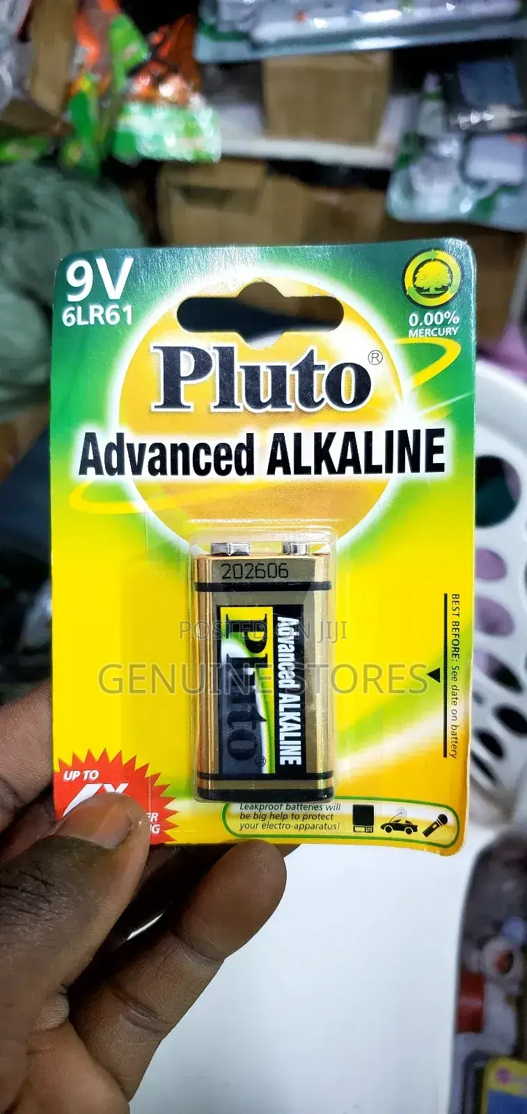 Pluto Advanced Alkaline Battery
