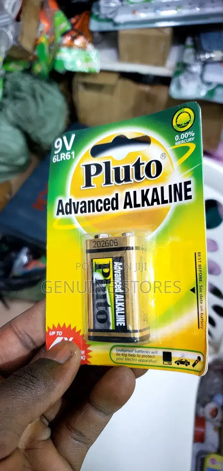 Pluto Advanced Alkaline Battery