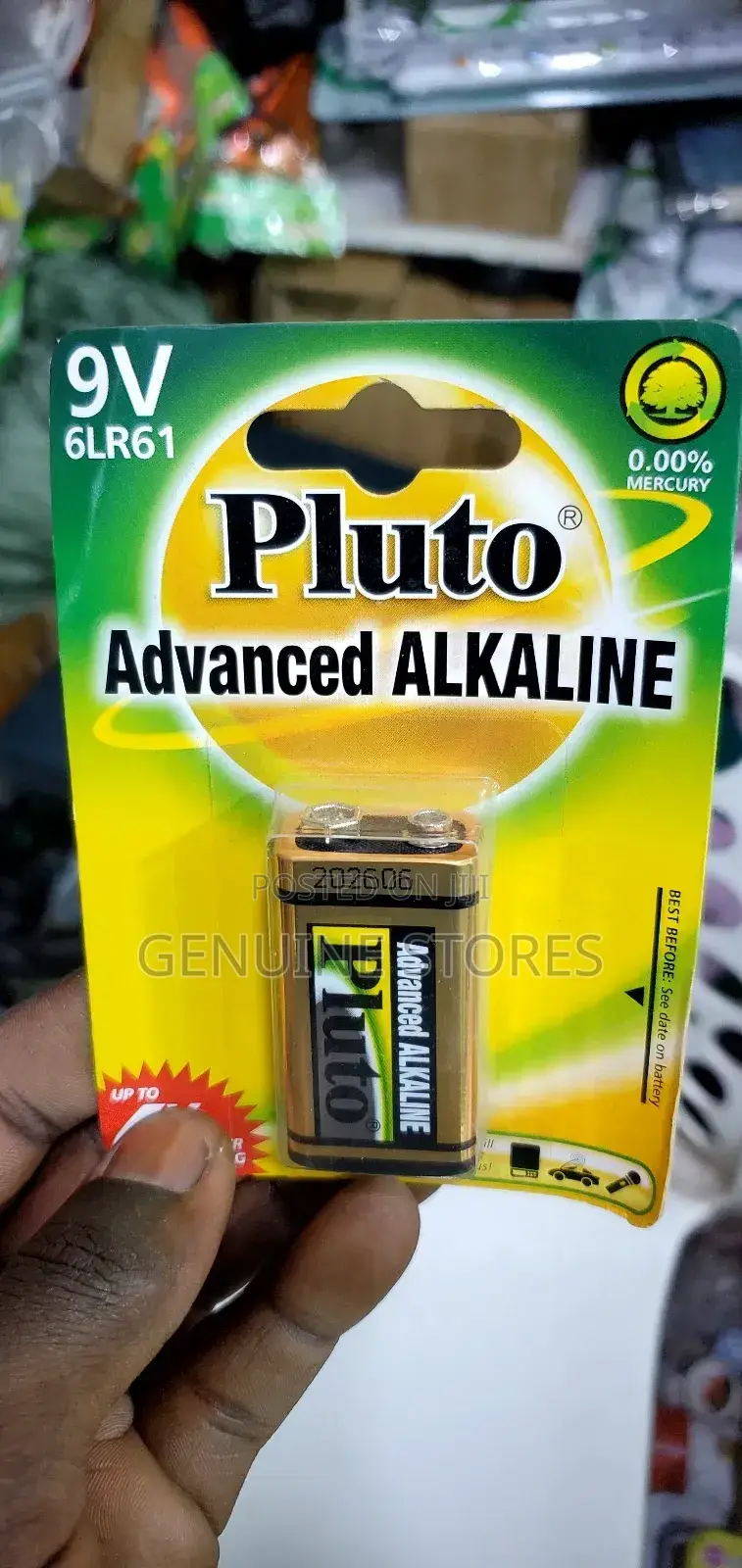 Pluto Advanced Alkaline Battery