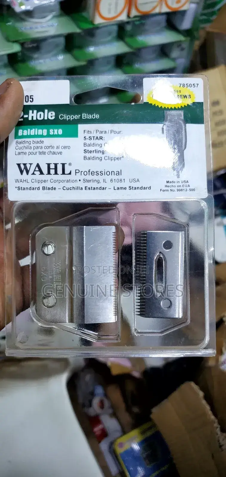 Wahl Clipper Blades(Balding)