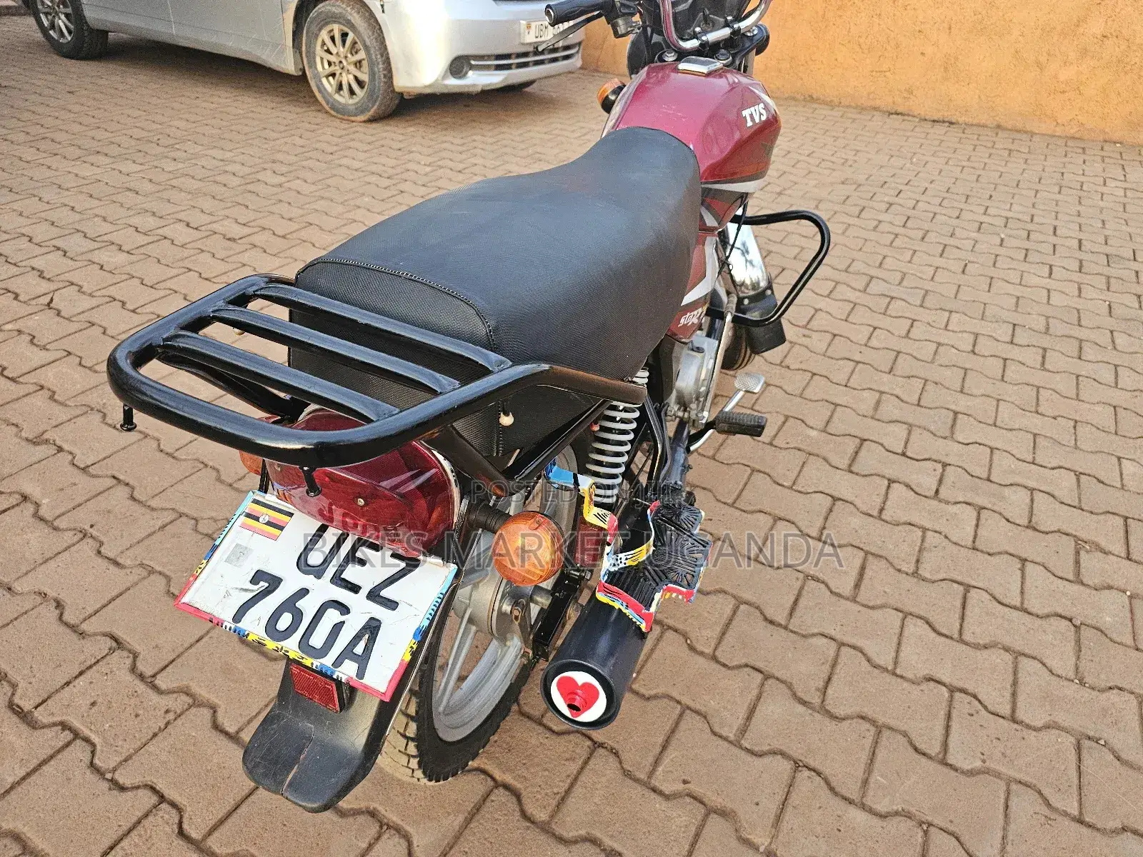 TVS HLX 125 2019 Red