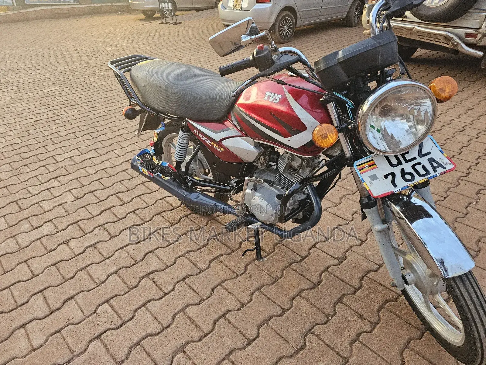 TVS HLX 125 2019 Red