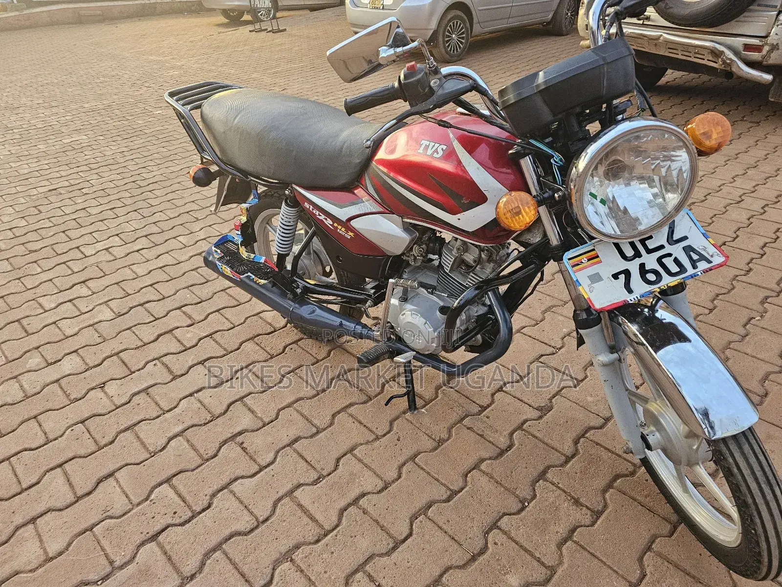 TVS HLX 125 2019 Red