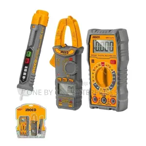INGCO Electrical Test Kit
Digital Multimeter, Clamp Meter