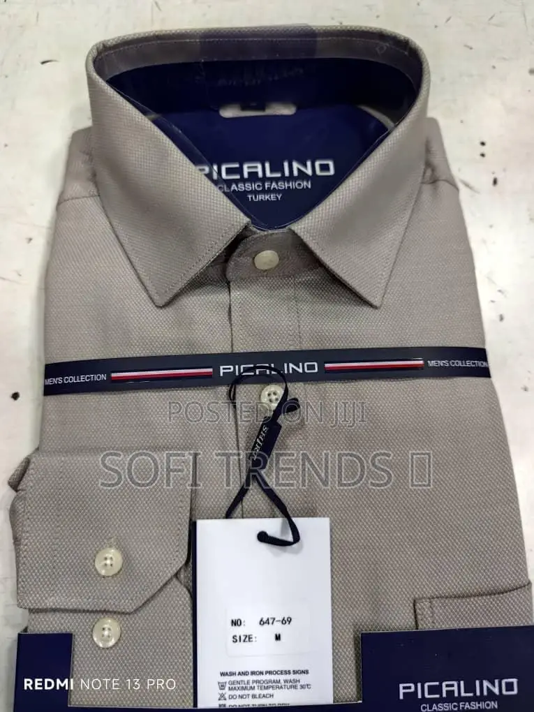 Gents Quality Plain Long Sleeve Shirts