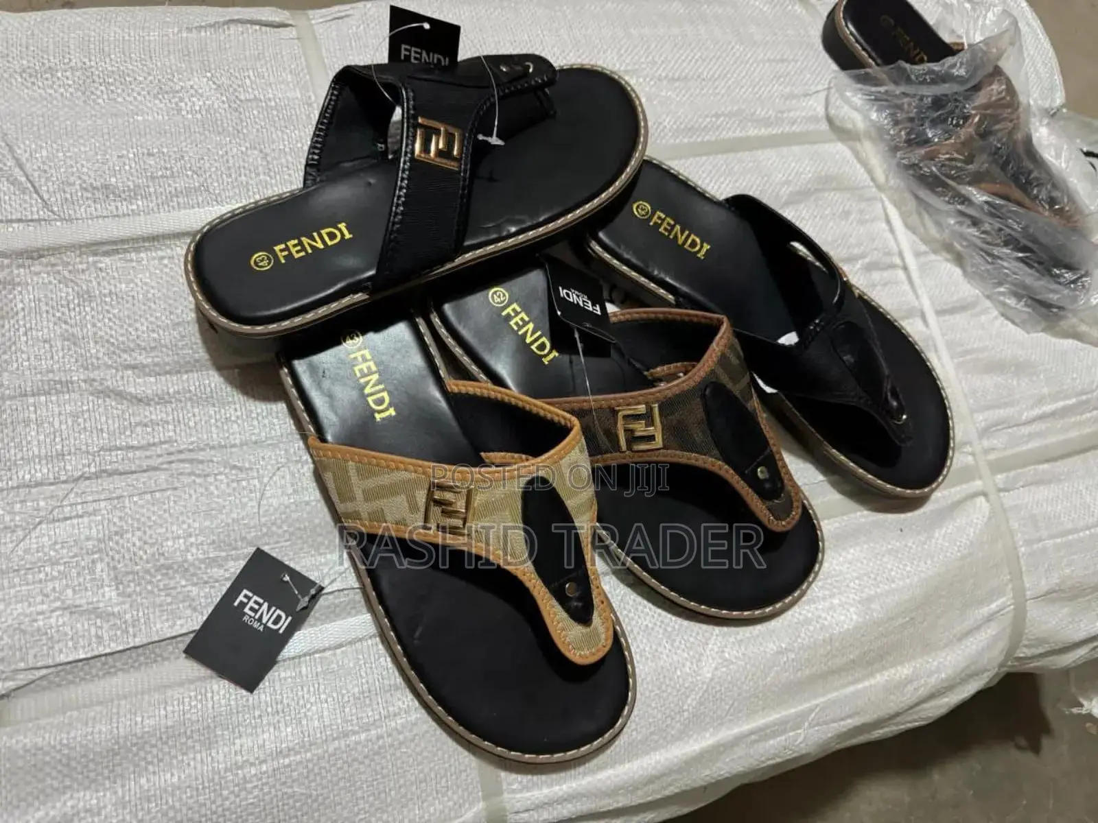Fendi Flat Sandals