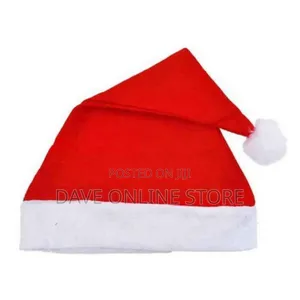 Merry Xmas Santa Claus Cap, Red,White