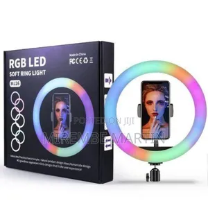 10 Inch RGB Fill Light Self Photo Beauty Colorful Ring Lamp