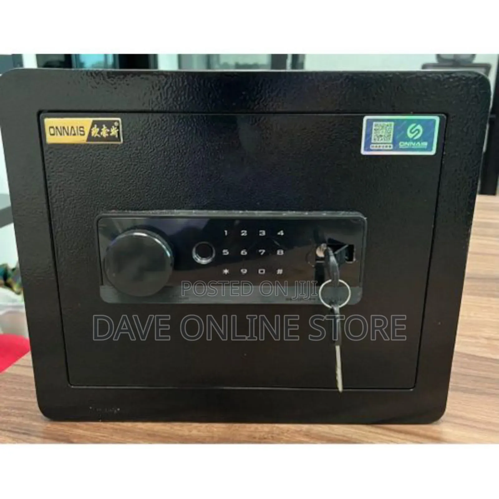 Small Safe Box With Fireproof And Waterproof Bag Safe