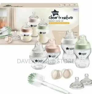 Tommee Tippee Baby Feeding Bottle Set-Multicolour