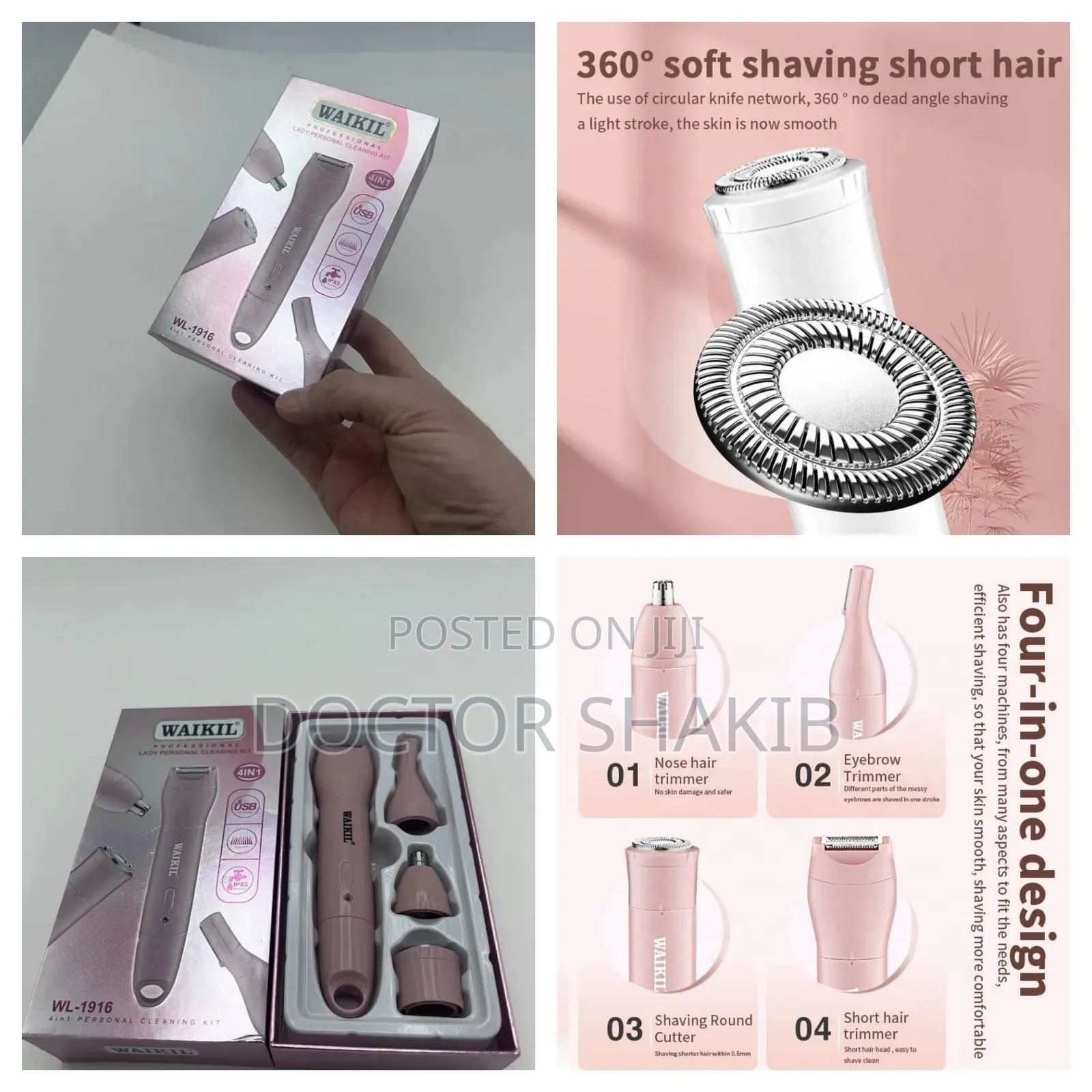 Professional Personal Lady Cleaning Kit
