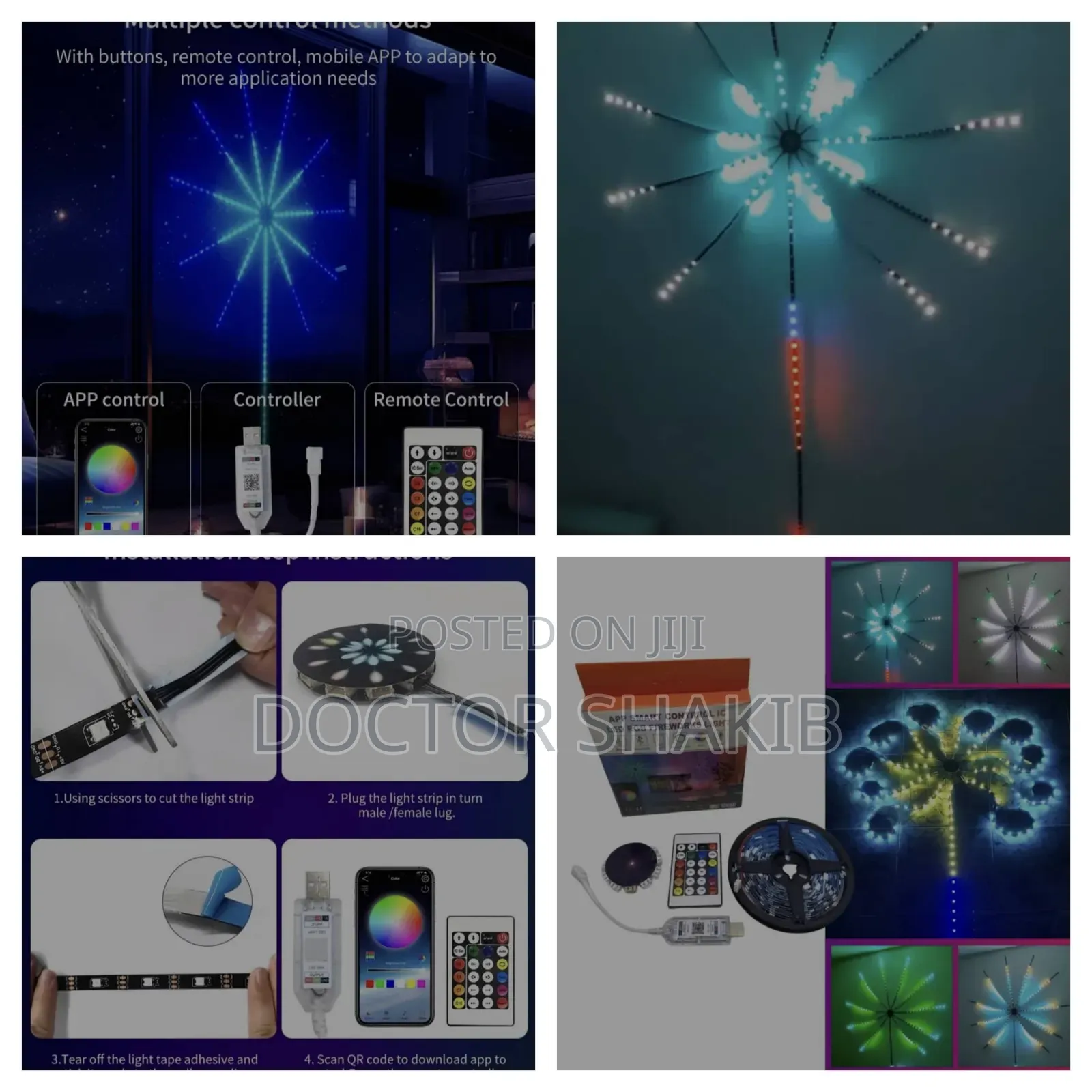 Led RGB New Design Fireworks Lights