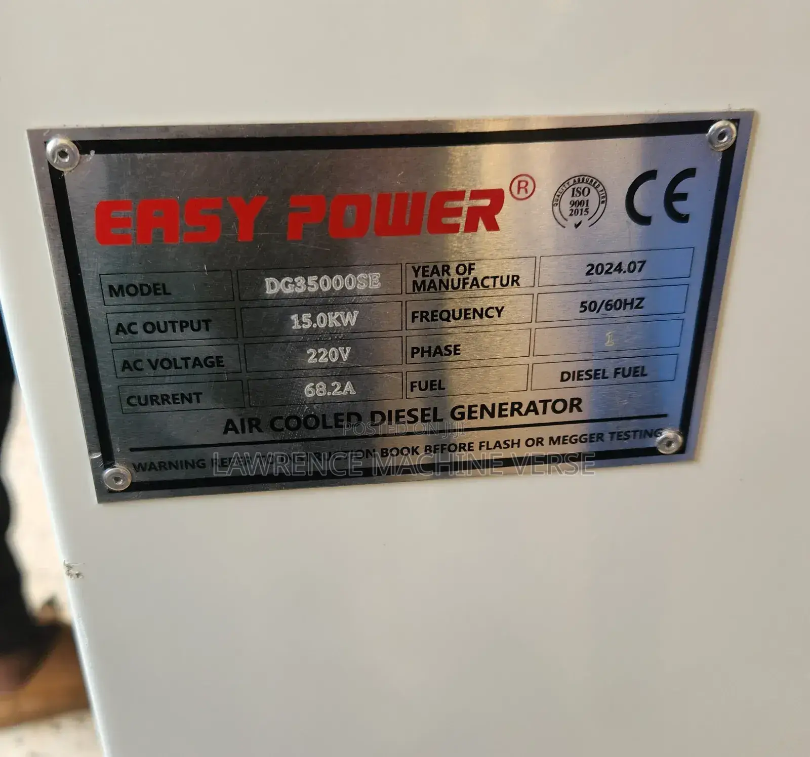 Diesel Generator 15kv Super Silent
