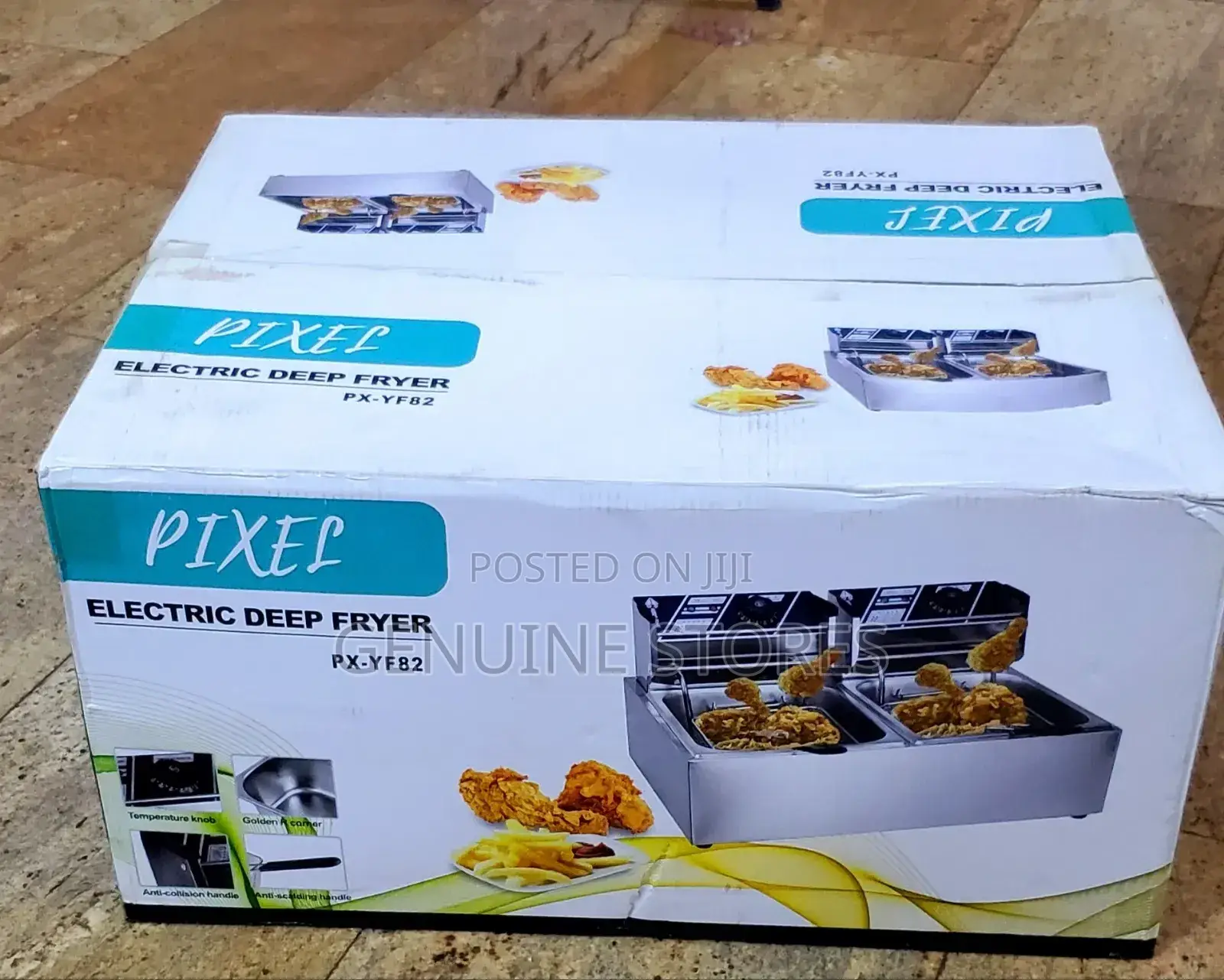 Pixel Double Deep Fryer