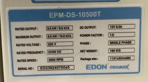 10kva Generator EPM-DS-10500T