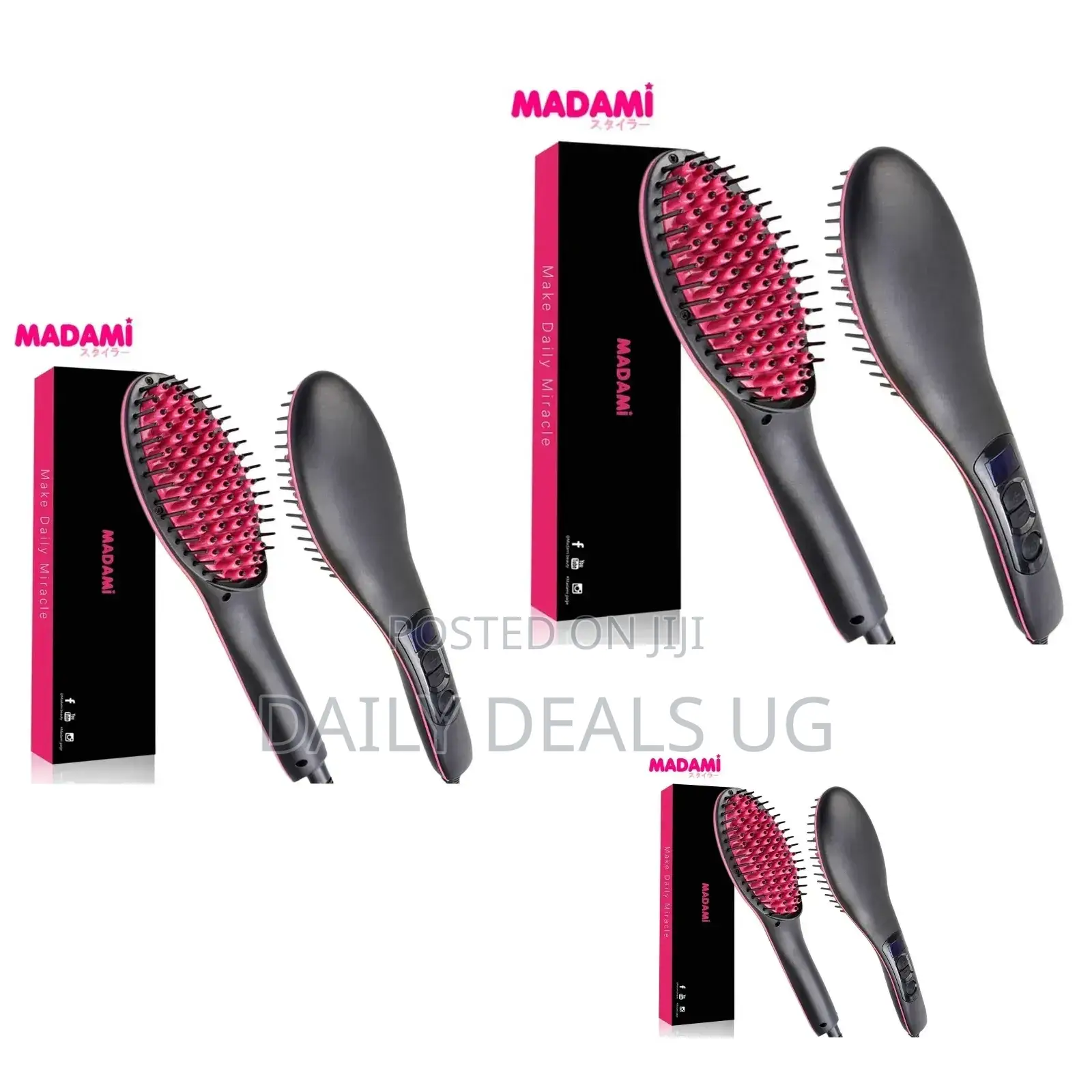 3 in 1 Hair Straightener Comb