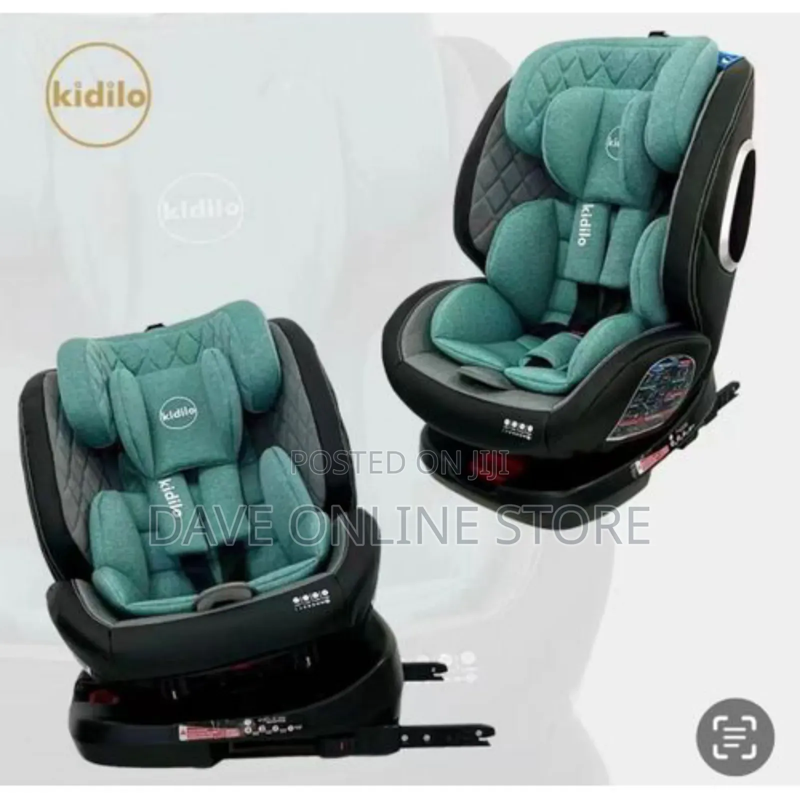 Baby Confortable 360 Degrees Rotating Car Seat With Isofix