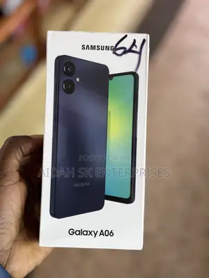 New Samsung Galaxy A06 64 GB Black