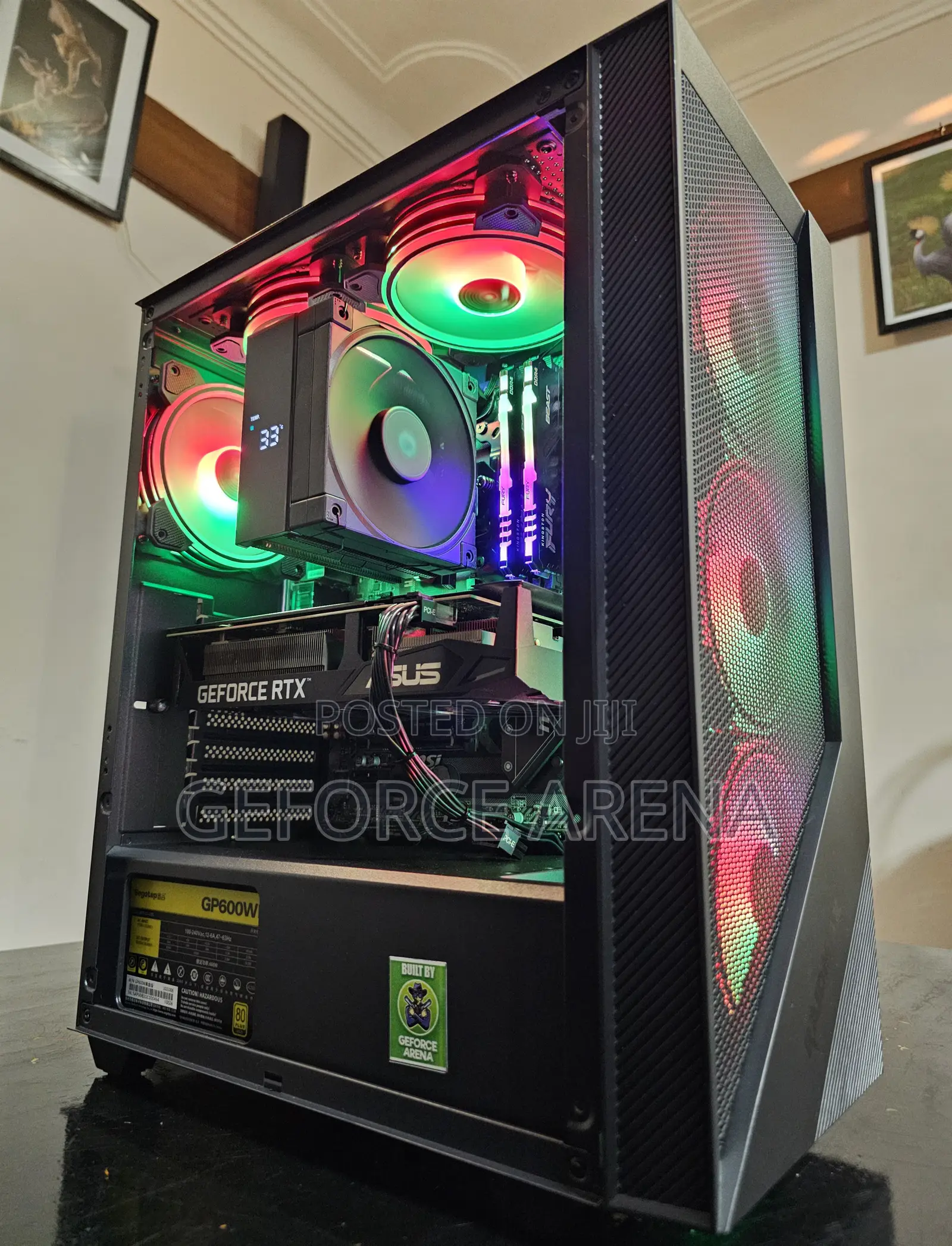 New Desktop Computer 32GB AMD Ryzen 5 SSD 1T
