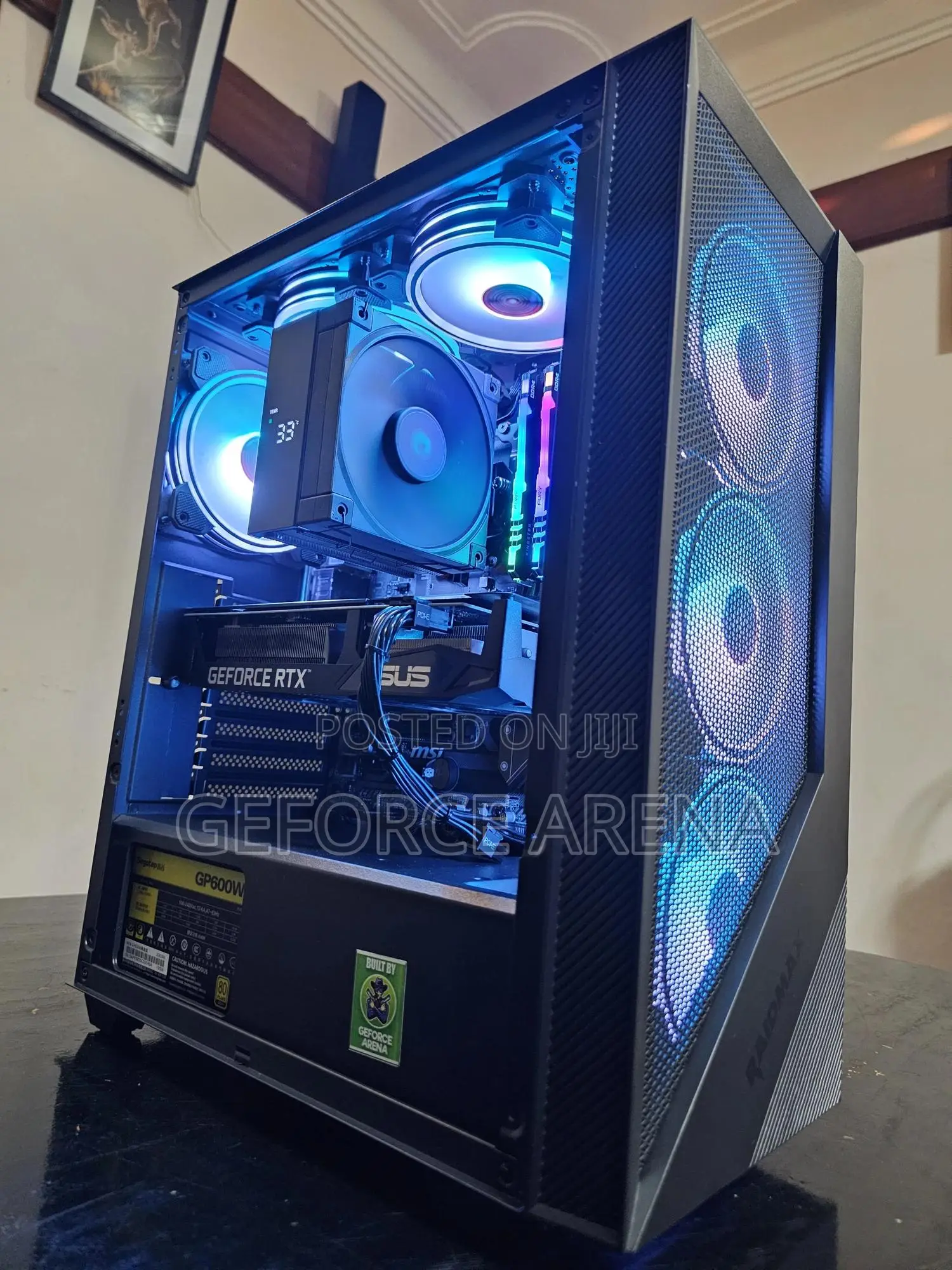 New Desktop Computer 32GB AMD Ryzen 5 SSD 1T