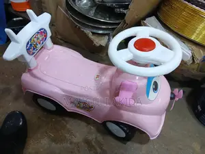 Pink Kids Toddler Push Toy Car
