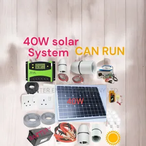 40w Solar System Full Kit Original HSG