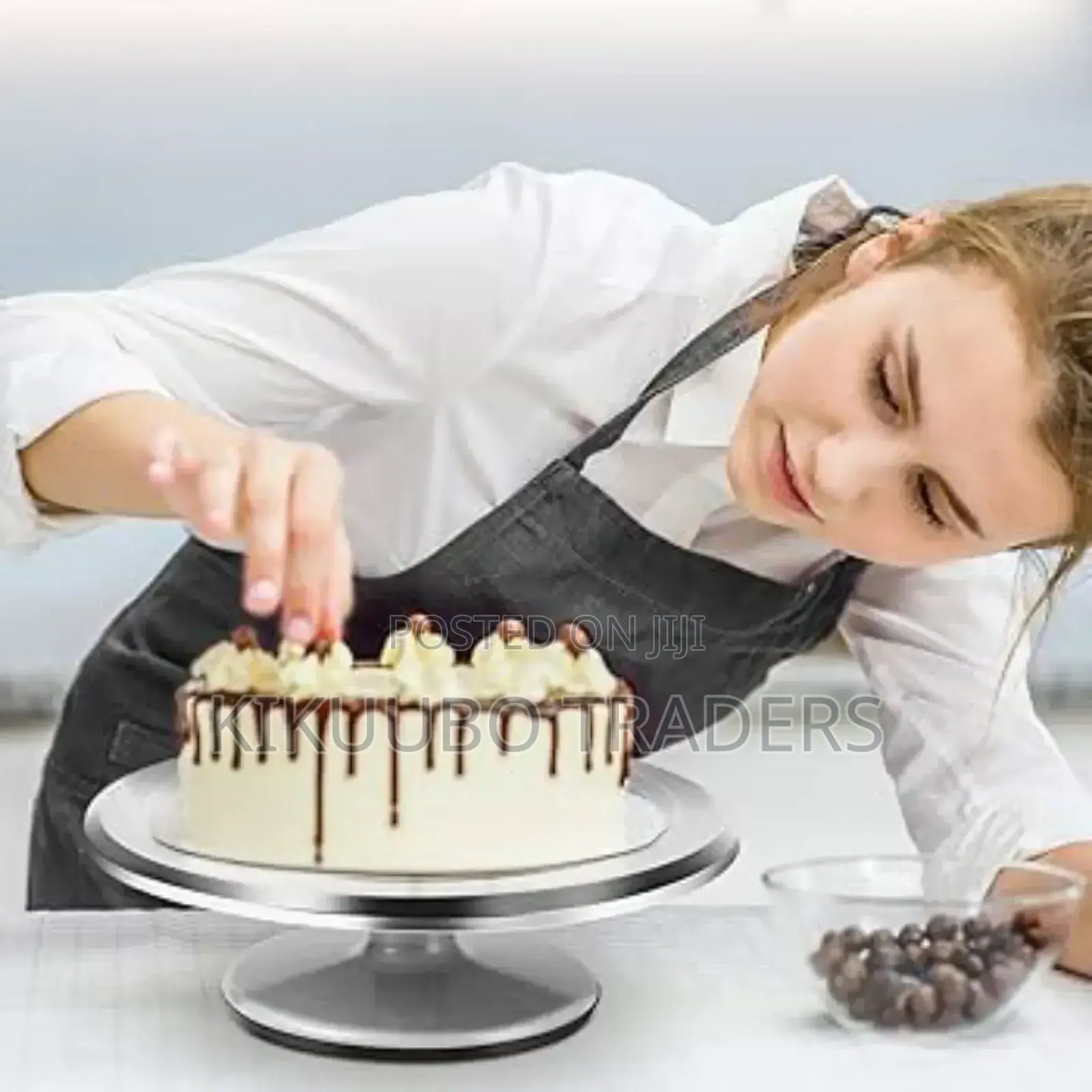Stainless Steel Rotating Cake Turntable