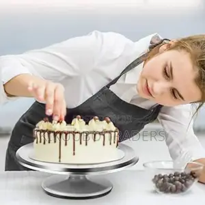 Stainless Steel Rotating Cake Turntable