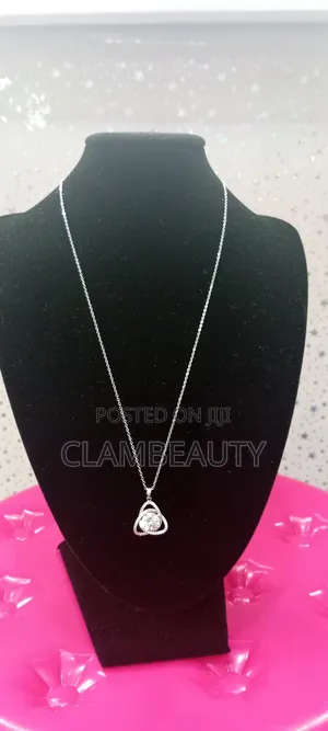 Silver Stainless Necklace Designer