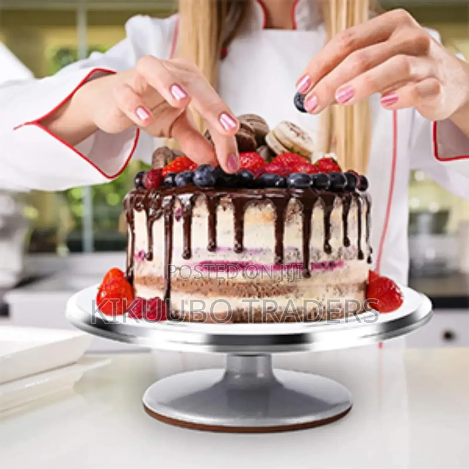 Stainless Steel Cake Turntable