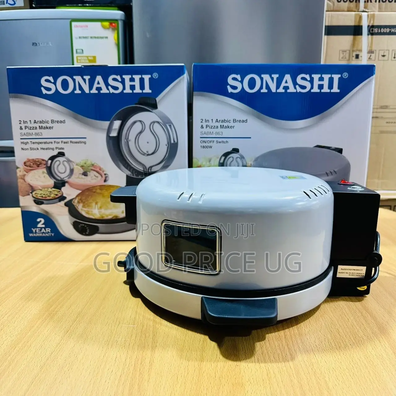 SONASHI 2n1 Bread and Pizza Maker SABM-863