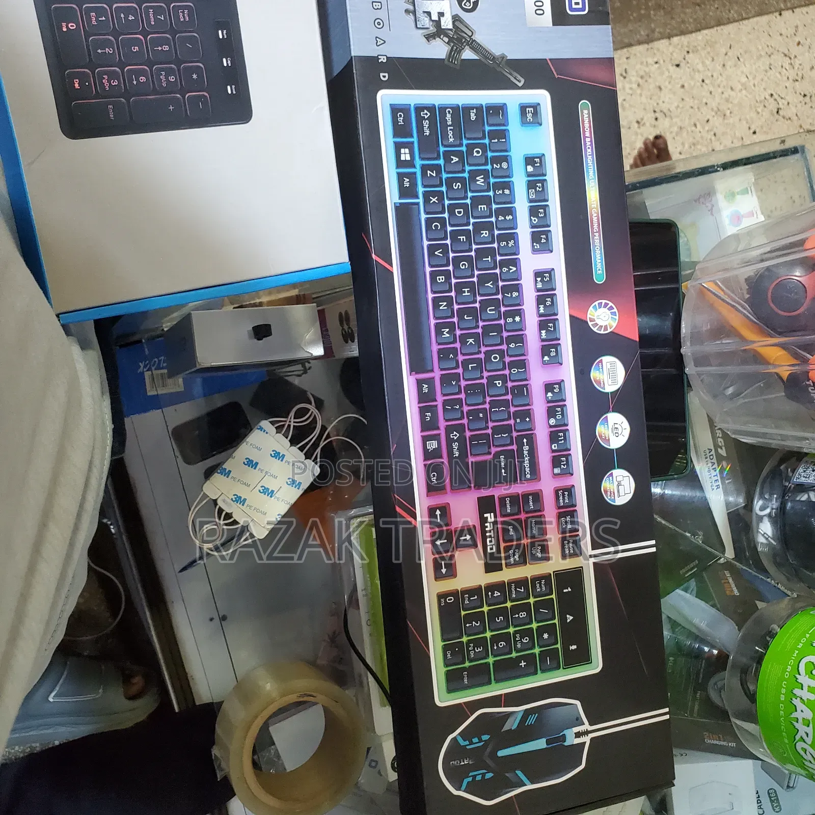 Zornwee Gaming Keyboard and Mouse Combo
