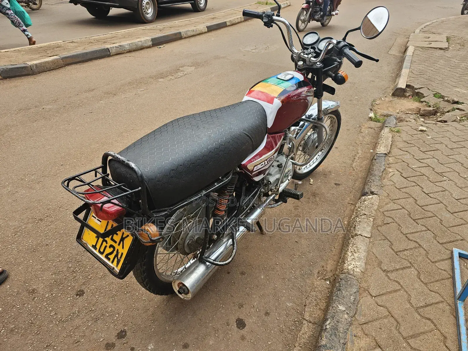 Bajaj Boxer 2017 Red