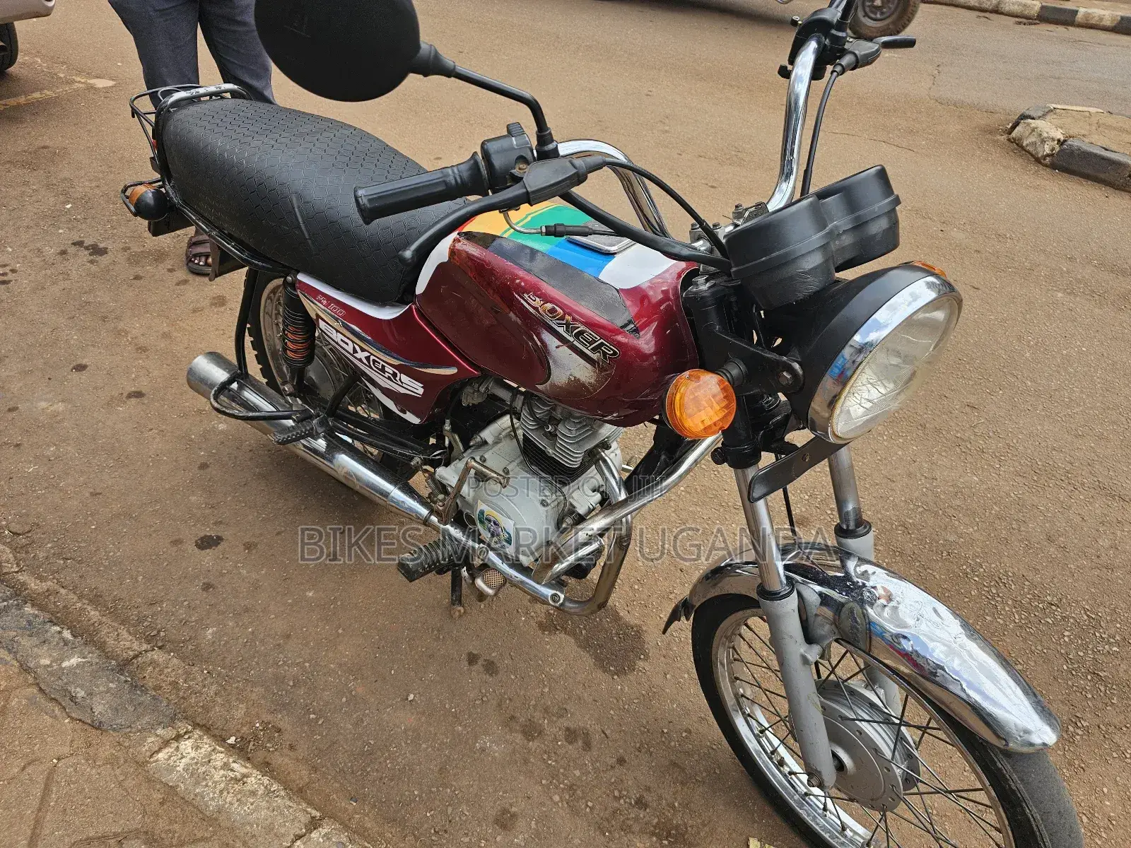 Bajaj Boxer 2017 Red