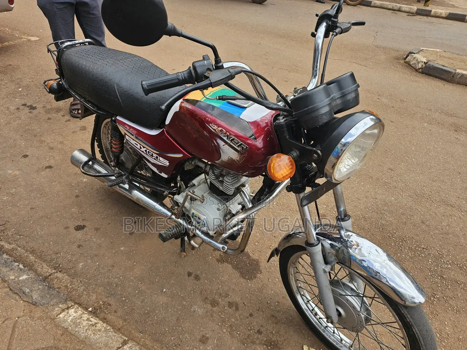 Bajaj Boxer 2017 Red