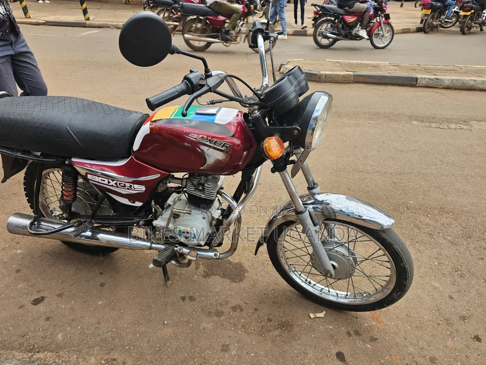 Bajaj Boxer 2017 Red