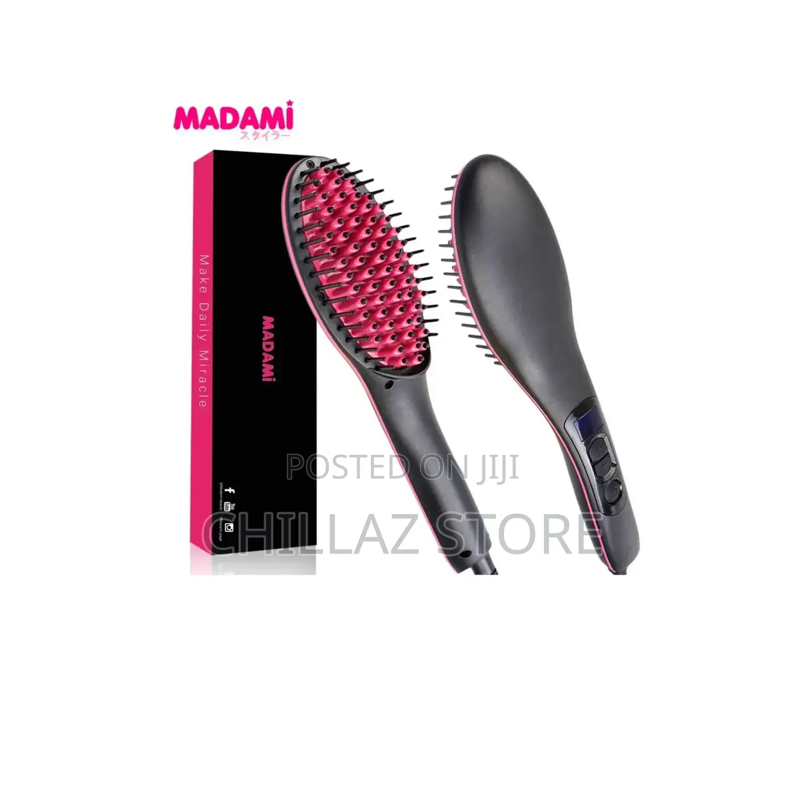 Madami Hair Straightener Brush.
