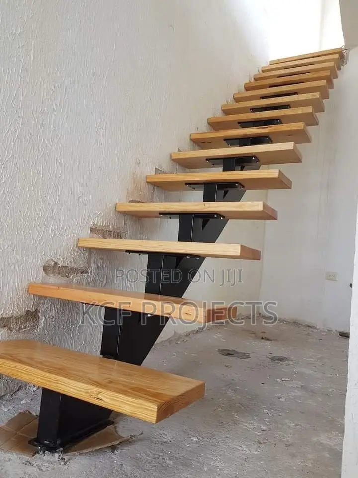 Steel Stairs.