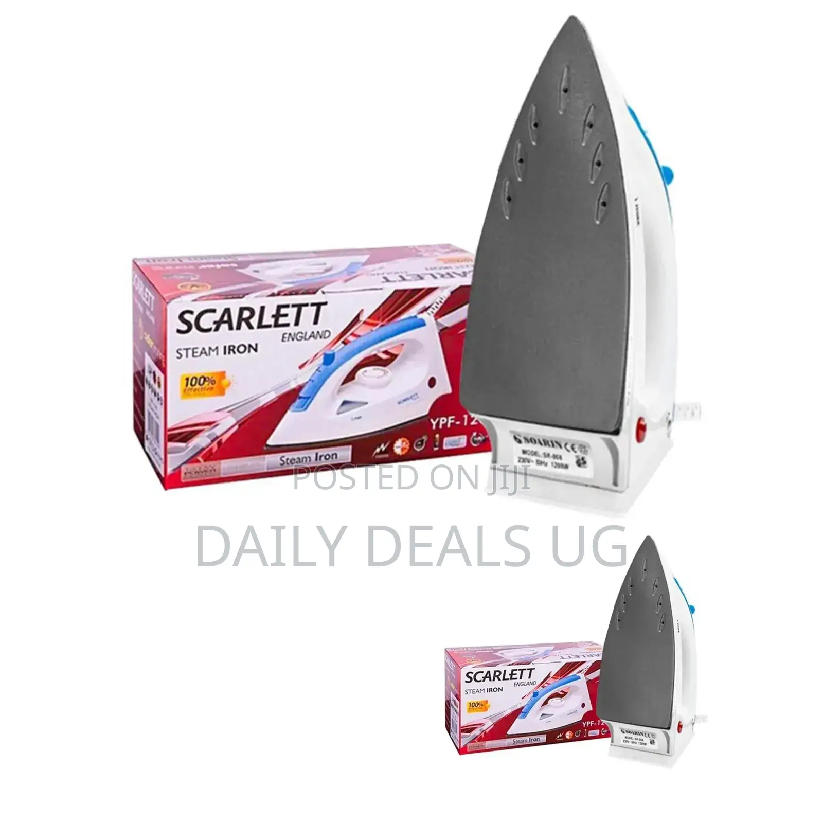 Electric Scarlett Steam Iron
