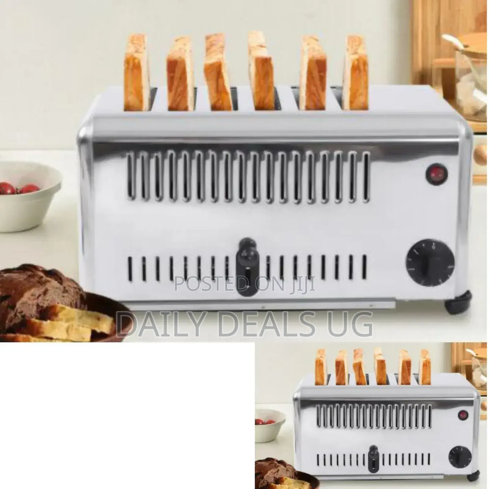 Electric 6 Slices Bread Toaster